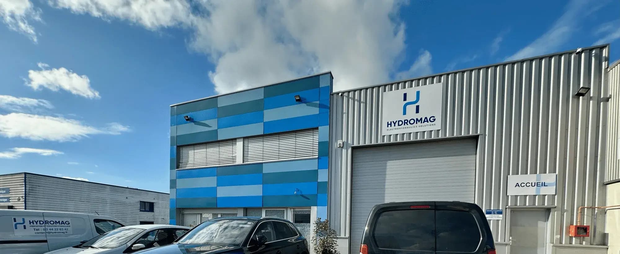 Les locaux d'Hydromag à Chambly