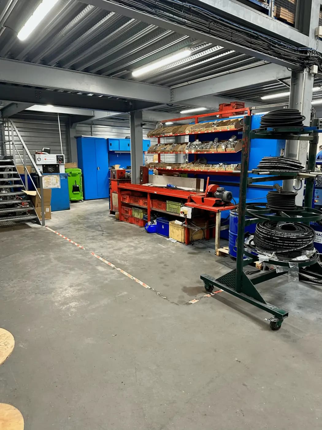 Atelier de fabrication de flexibles